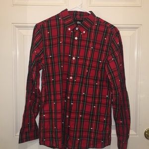 Stussy Plaid Buttoned Collar Shirt
